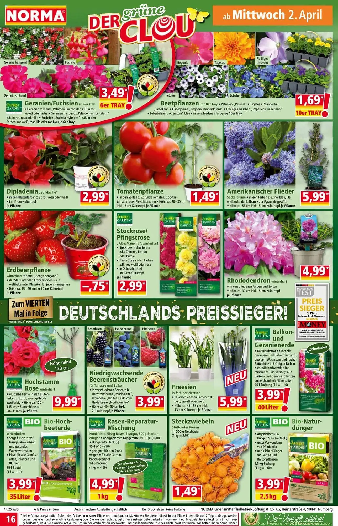 Norma Prospekt von 31. März bis 6. April 2025 - Prospekt seite 16