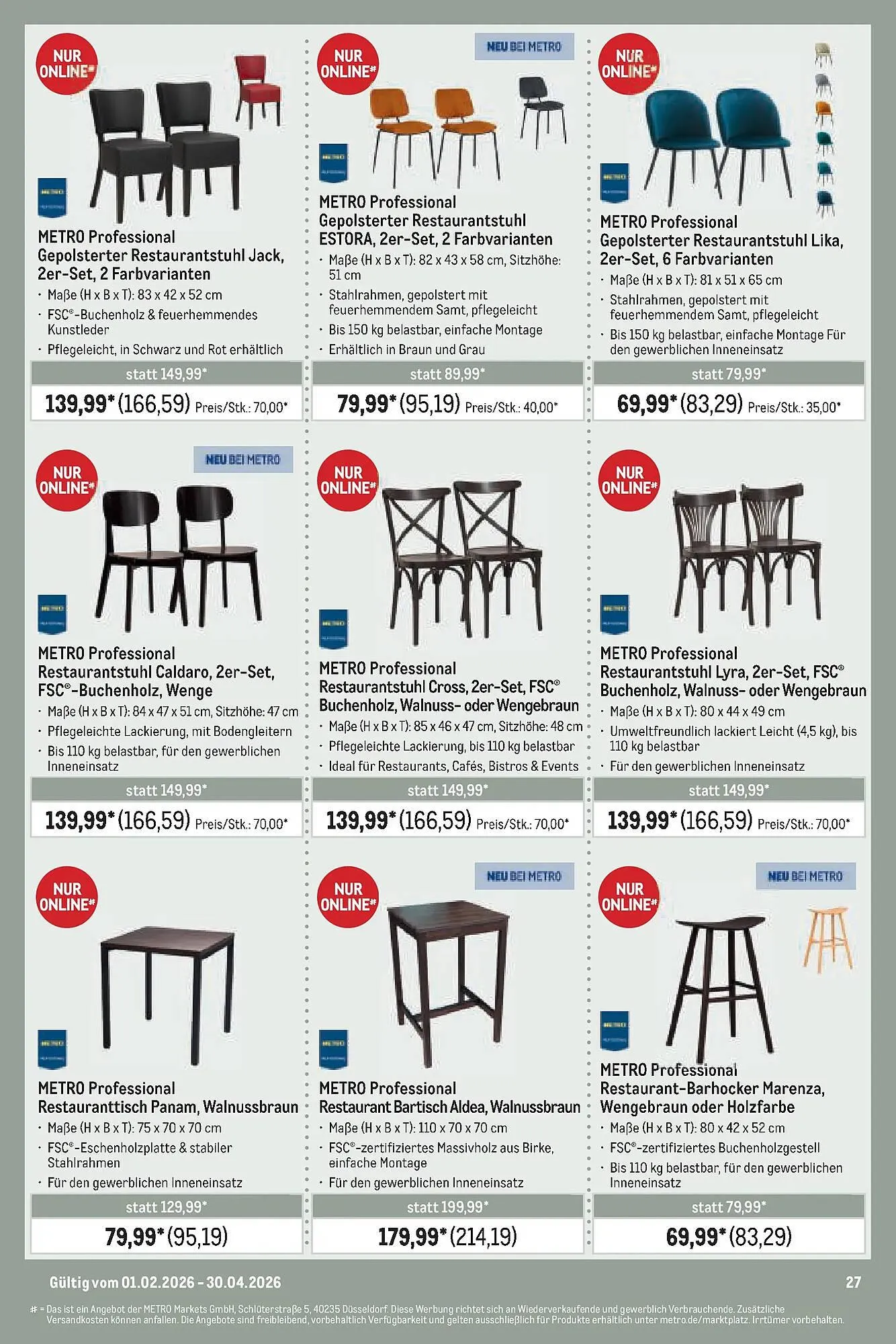 METRO Prospekt von 8. Februar bis 14. Februar 2026 - Prospekt seite 27