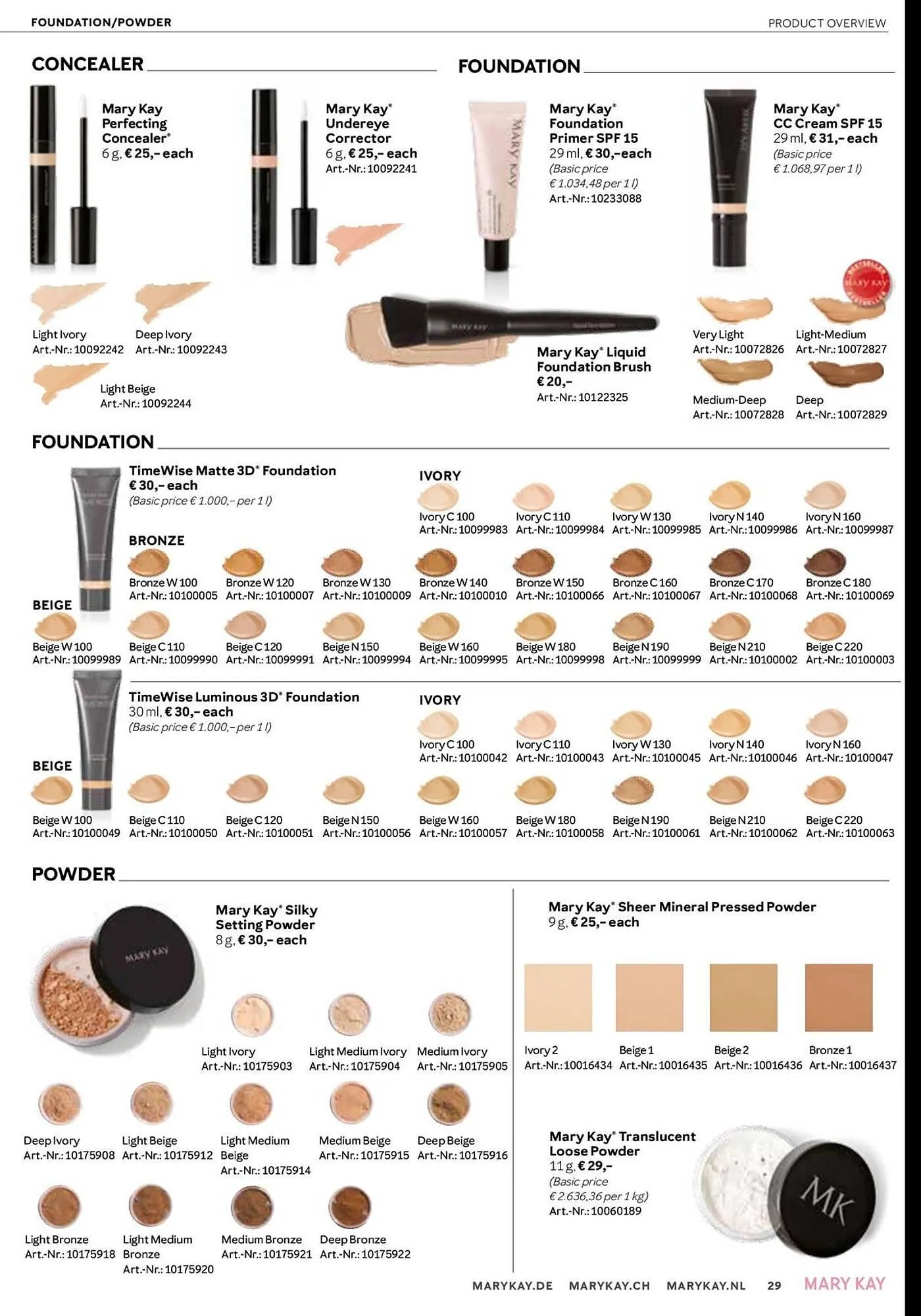 Mary Kay Prospekt von 25. März bis 30. April 2025 - Prospekt seite 29