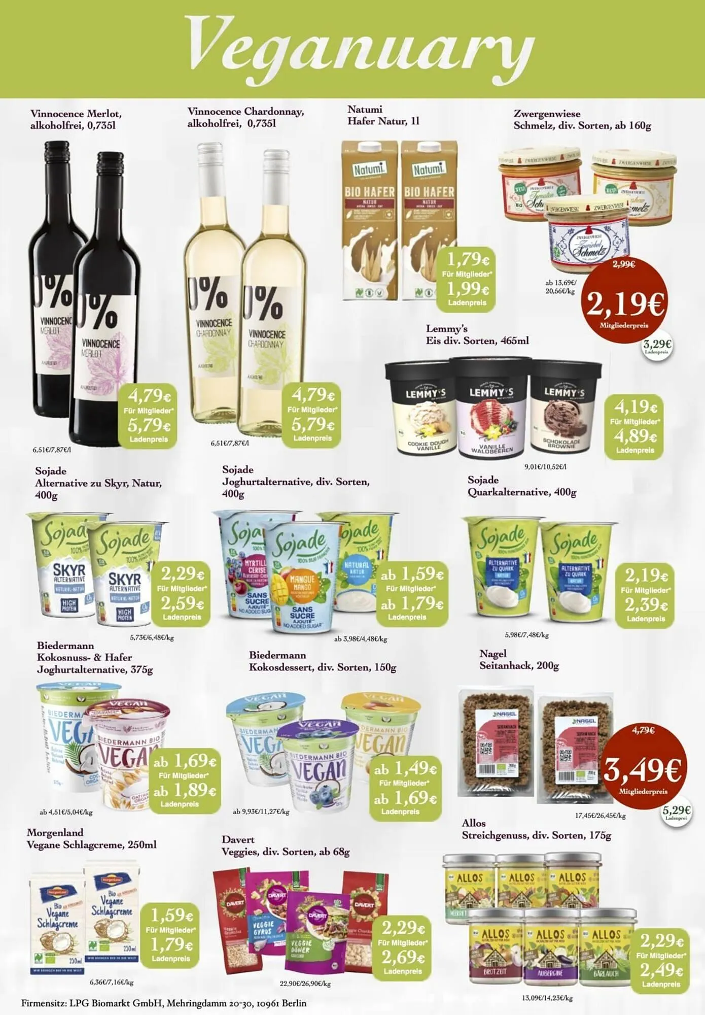 LPG Biomarkt Prospekt von 15. Januar bis 21. Januar 2026 - Prospekt seite 3