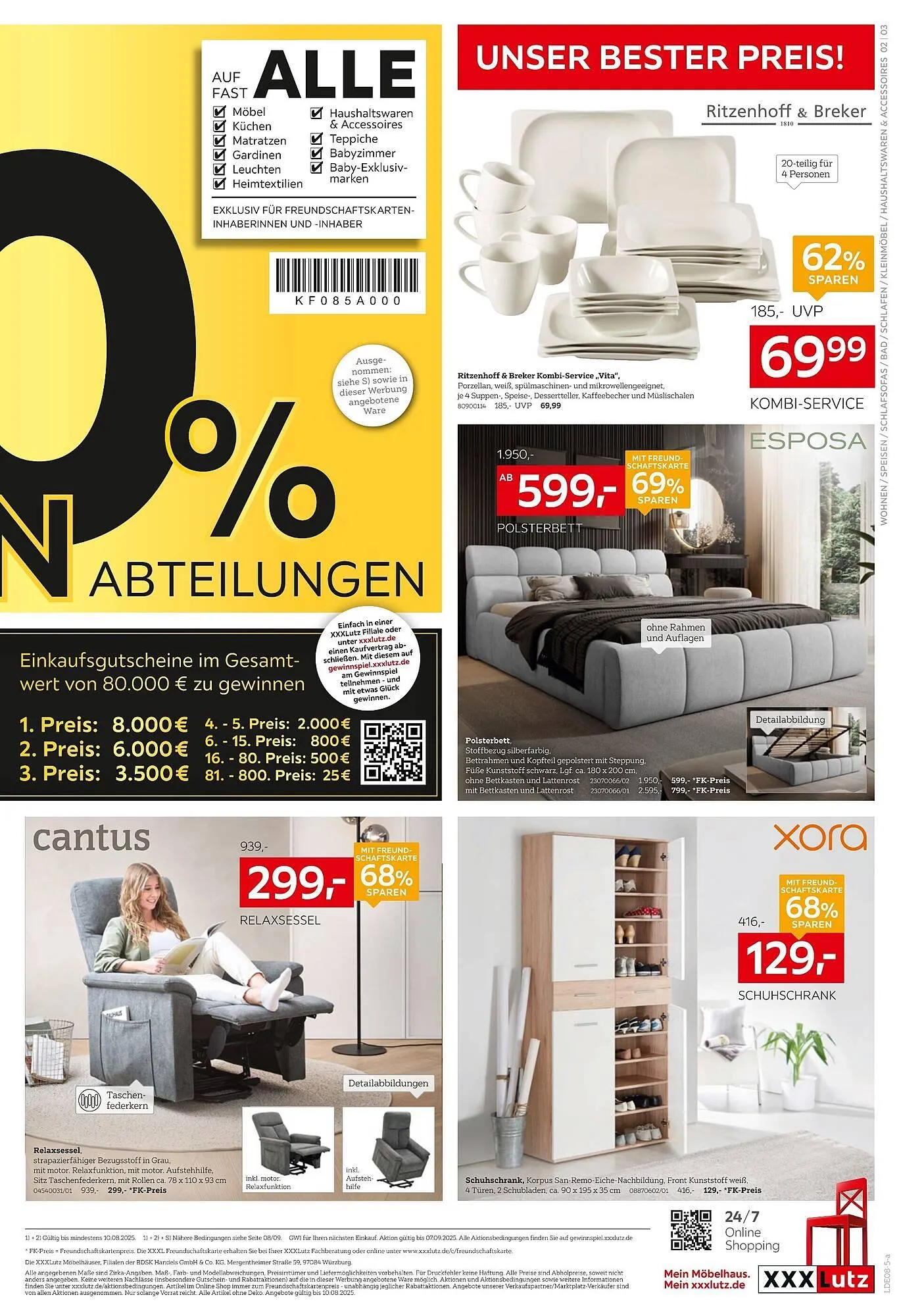 XXXLutz Prospekt von 21. Juli bis 3. August 2025 - Prospekt seite 3