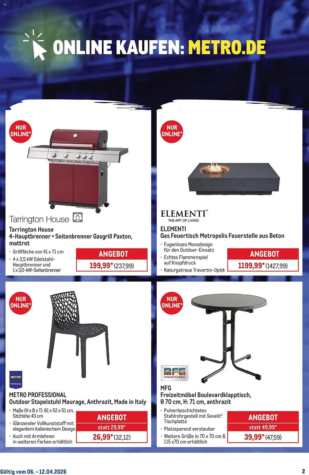 METRO Prospekt von 6. April bis 12. April 2026 - Prospekt seite 2