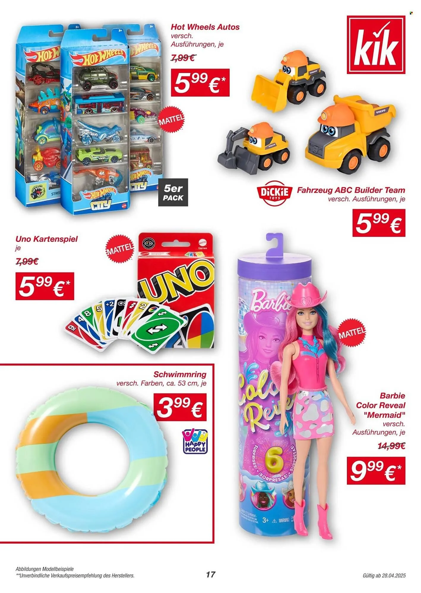 KiK Prospekt von 28. April bis 4. Mai 2025 - Prospekt seite 17