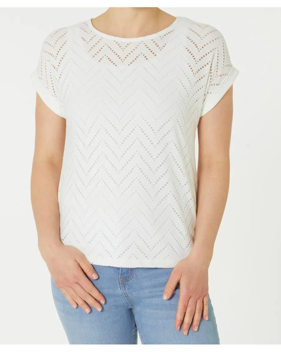 T-Shirt Lochmuster