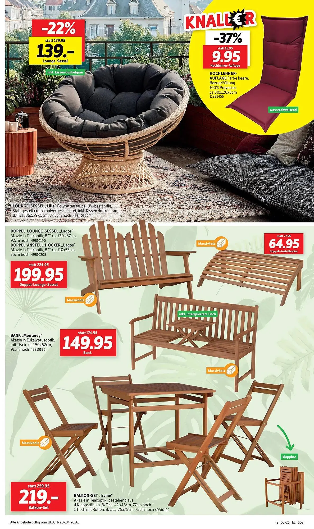 SCONTO Prospekt von 18. März bis 7. April 2026 - Prospekt seite 3