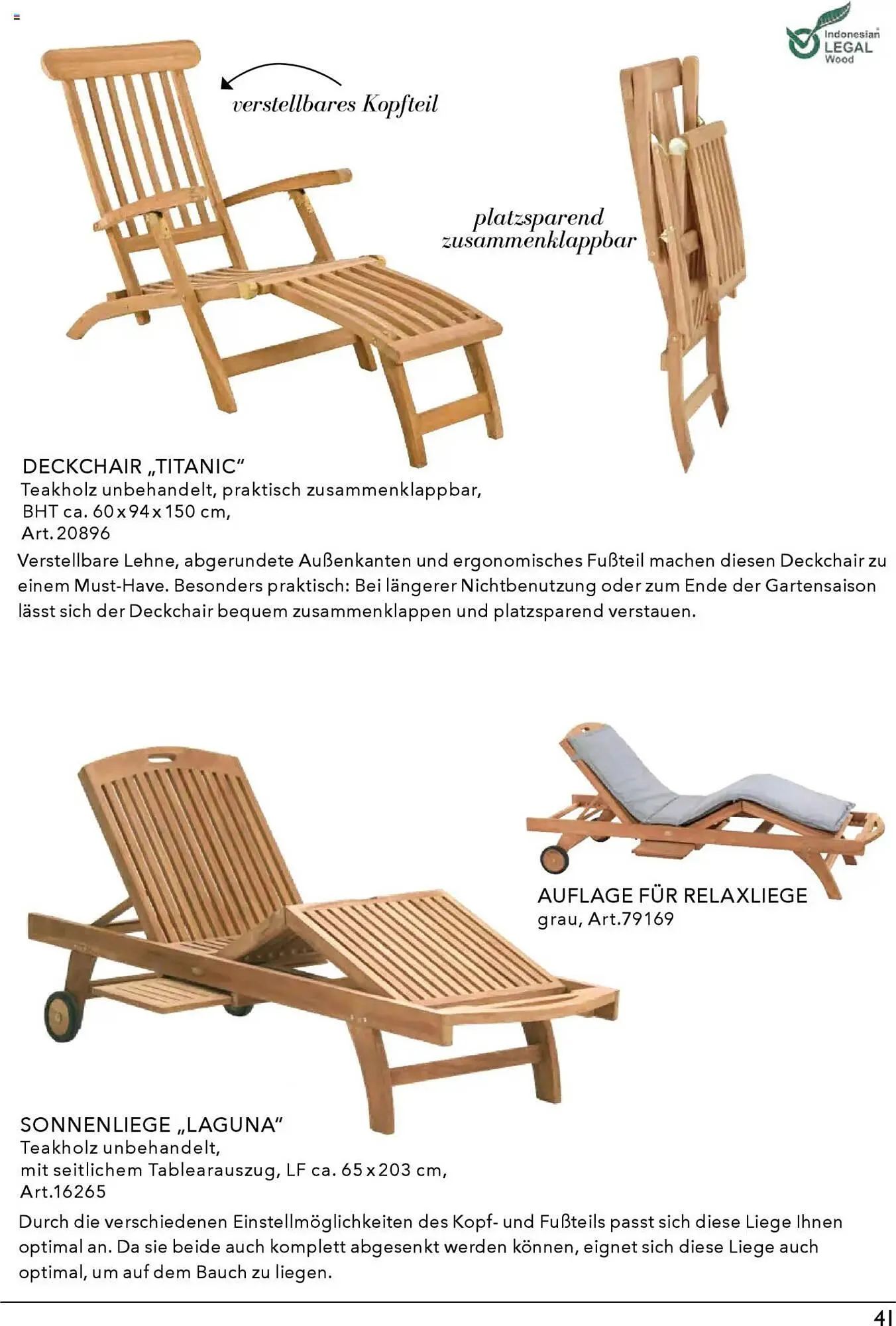 Rahaus Prospekt von 7. April bis 31. August 2025 - Prospekt seite 41