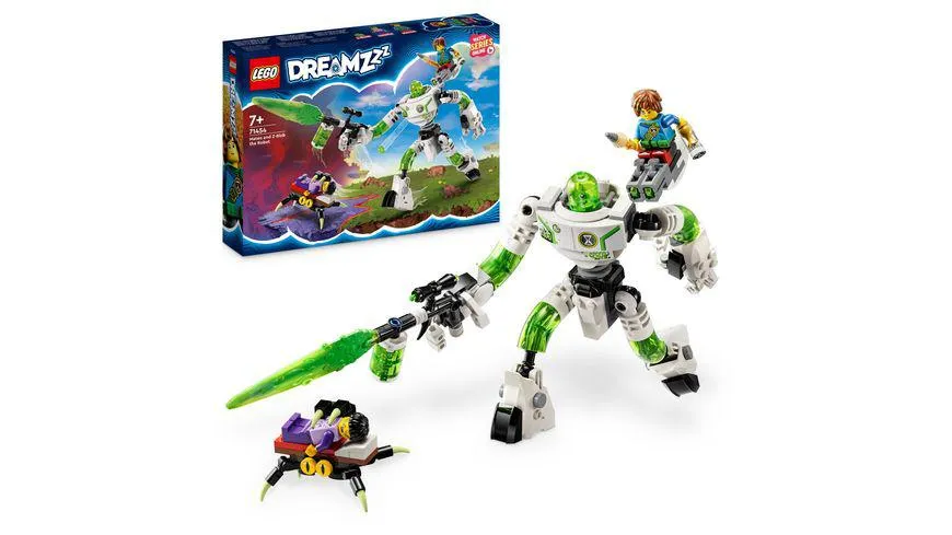 LEGO DREAMZzz 71454 Mateo und Roboter Z-Blob, Spielzeug-TV-Charakter