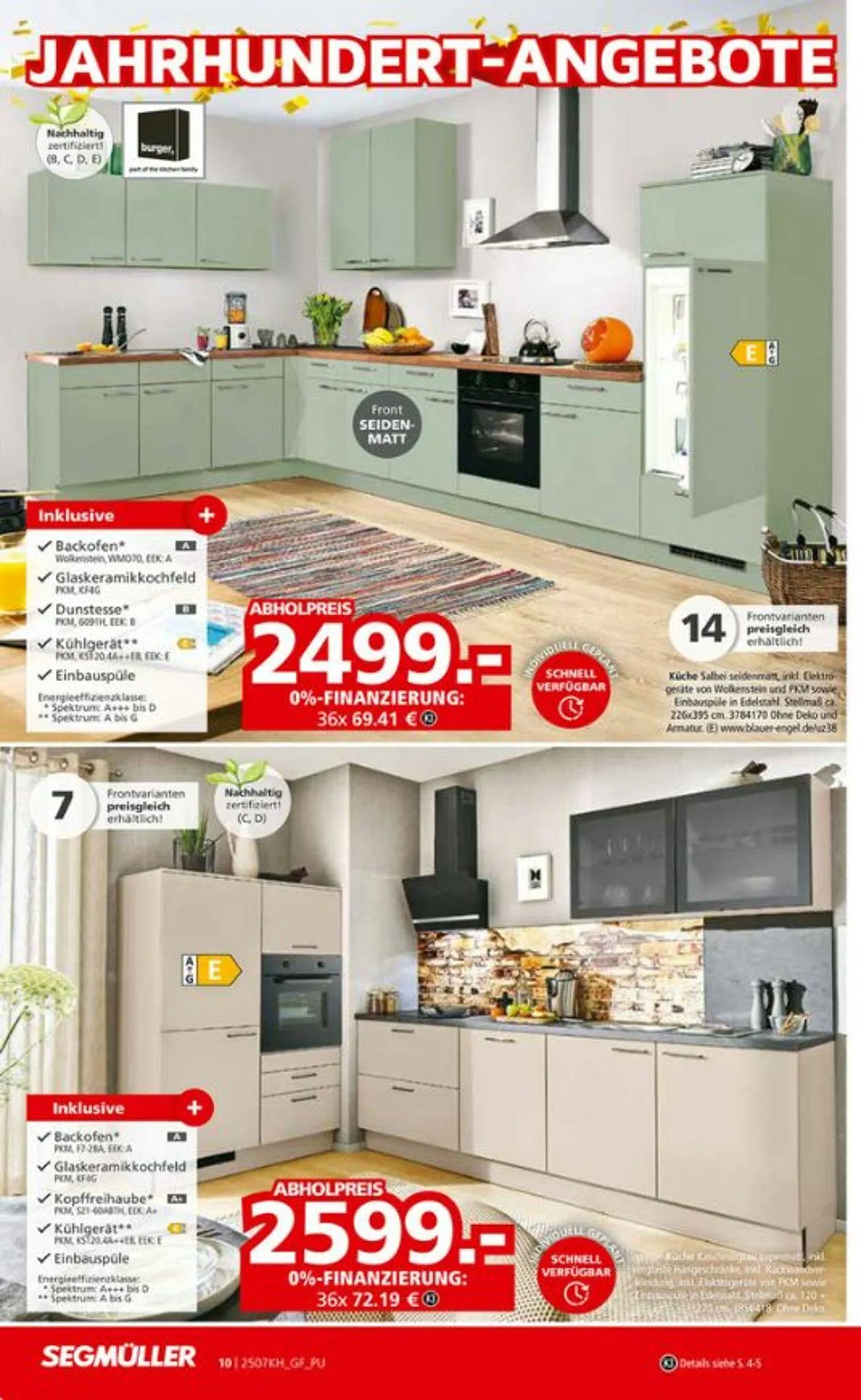 SEGMÜLLER von 5. Juli bis 30. August 2025 - Prospekt seite 16