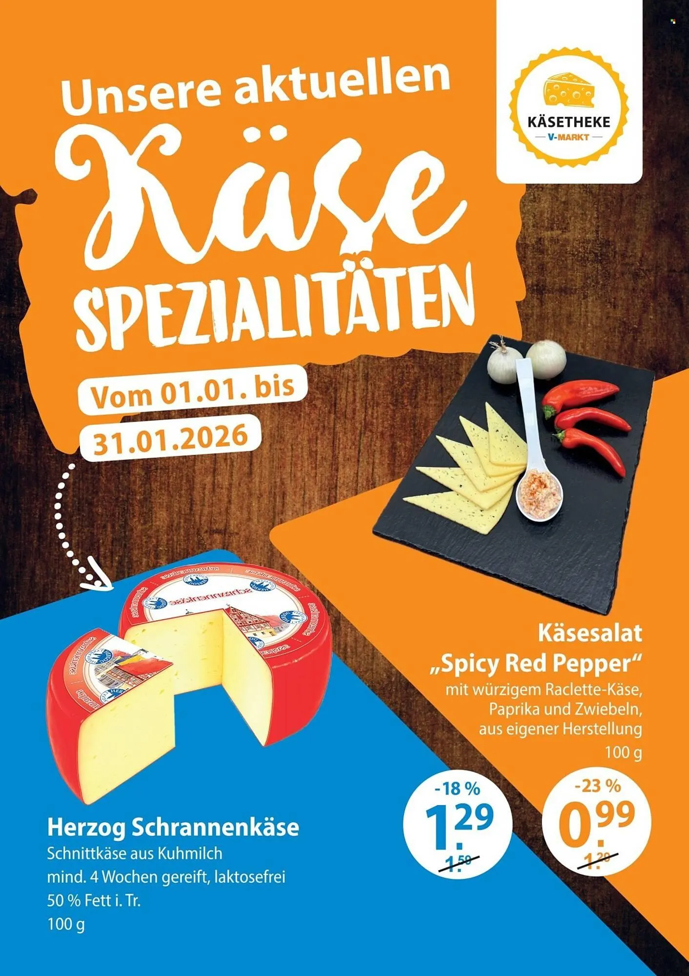 V Markt Prospekt von 1. Januar bis 31. Januar 2026 - Prospekt seite 2