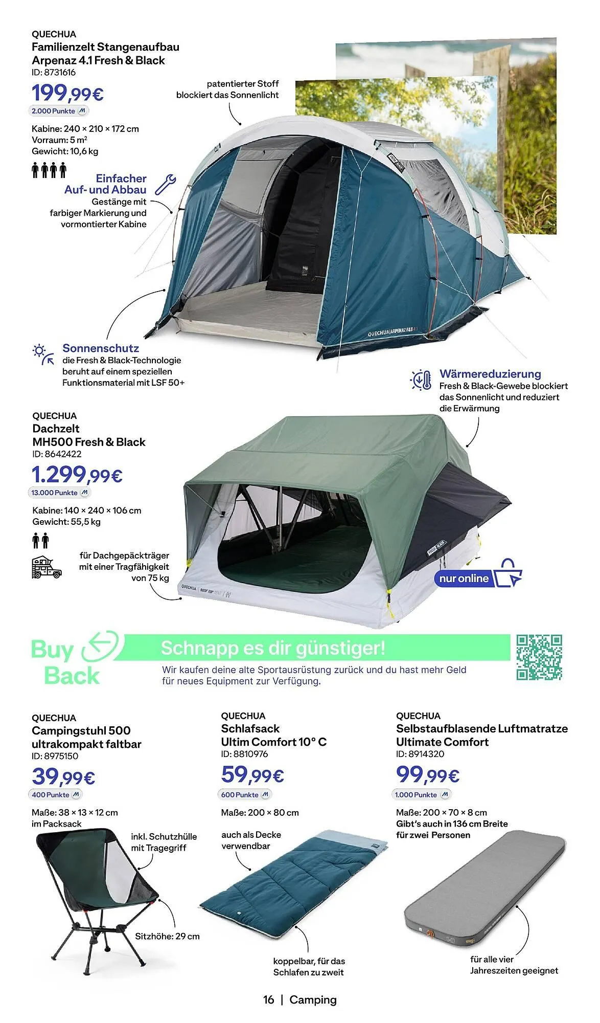 Decathlon Prospekt von 19. März bis 19. April 2026 - Prospekt seite 16