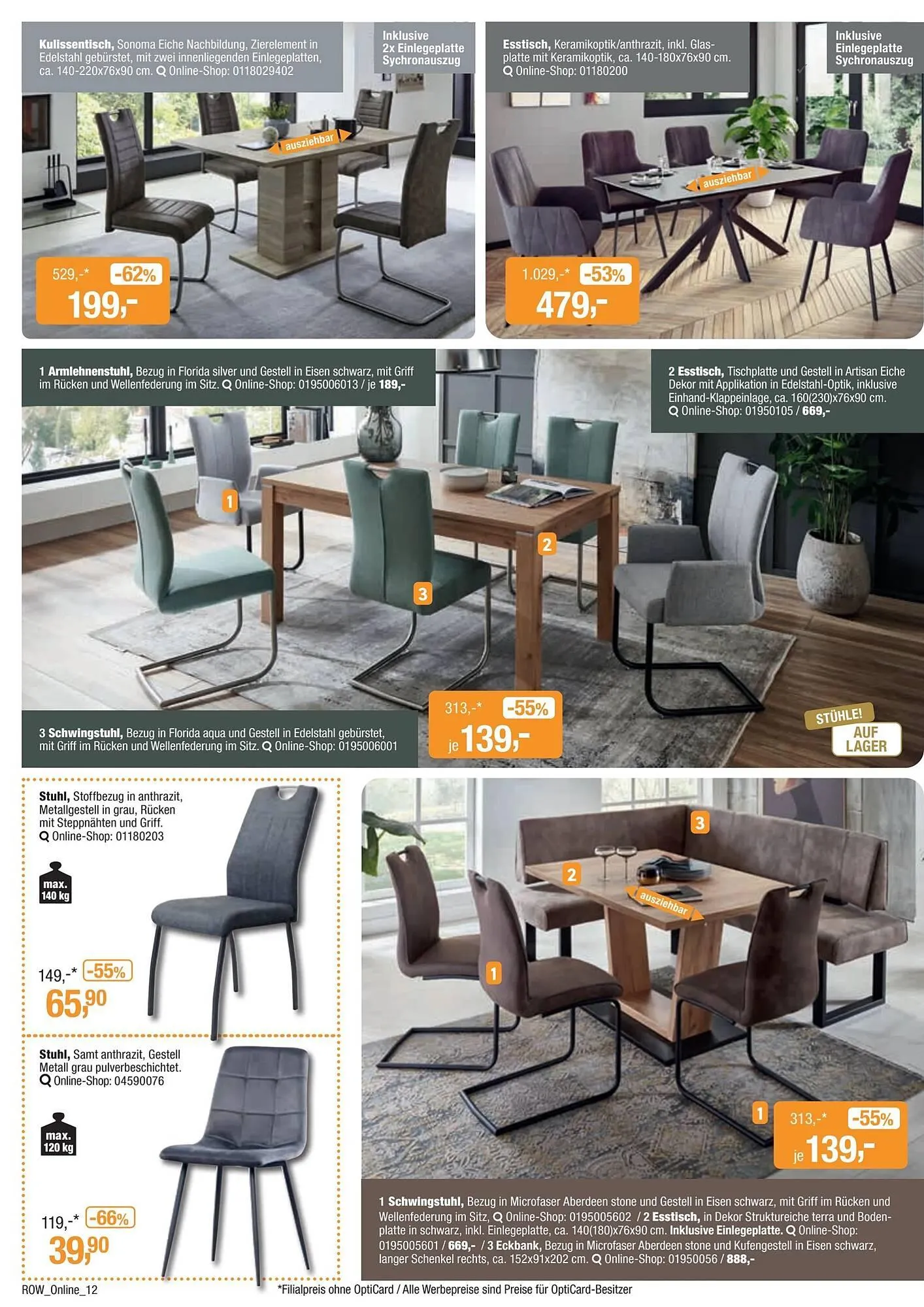 Opti Wohnwelt Prospekt von 9. Dezember bis 19. Dezember 2026 - Prospekt seite 12