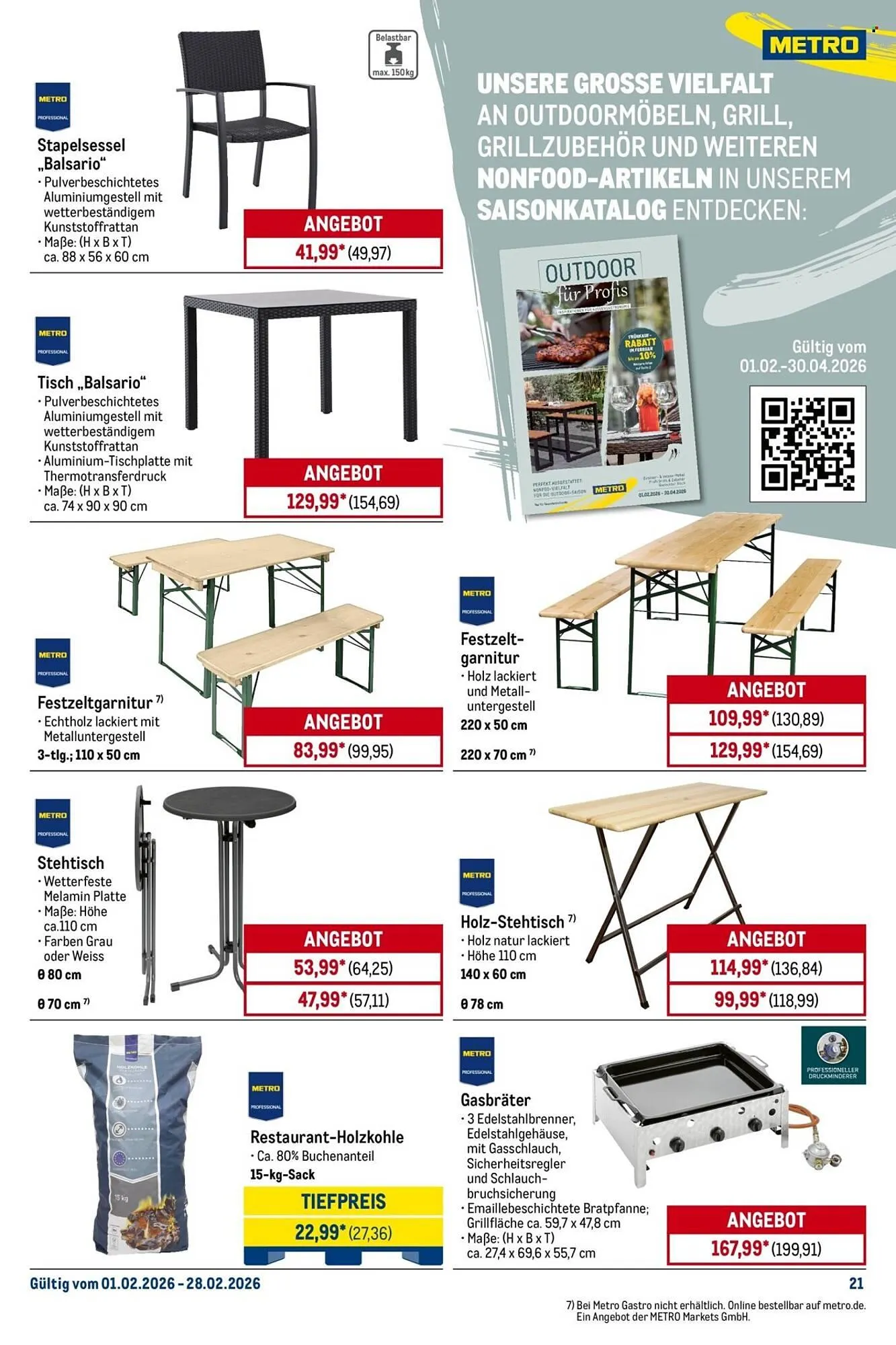METRO Prospekt von 1. Februar bis 28. Februar 2026 - Prospekt seite 21