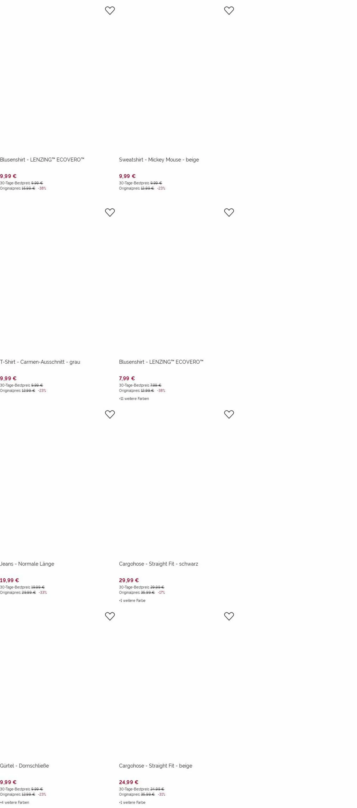 Takko Fashion Aktueller Prospekt von 31. März bis 6. April 2025 - Prospekt seite 8