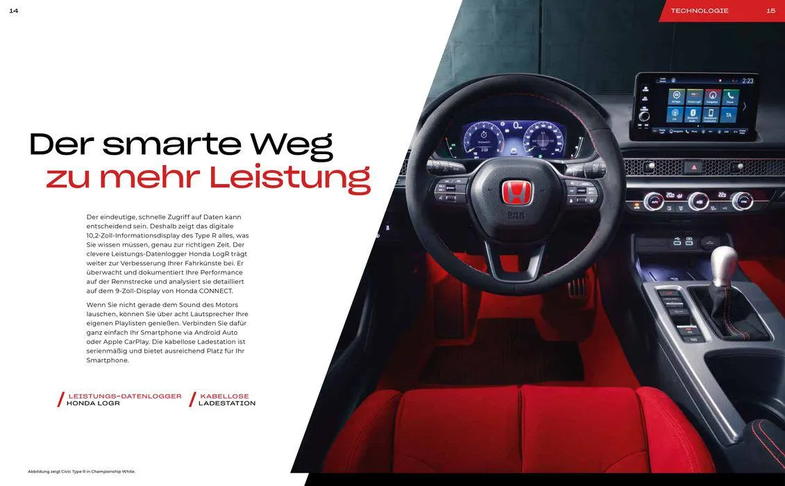 Honda CIVIC TYPE R BROSCHÜRE von 11. April bis 11. April 2025 - Prospekt seite 8