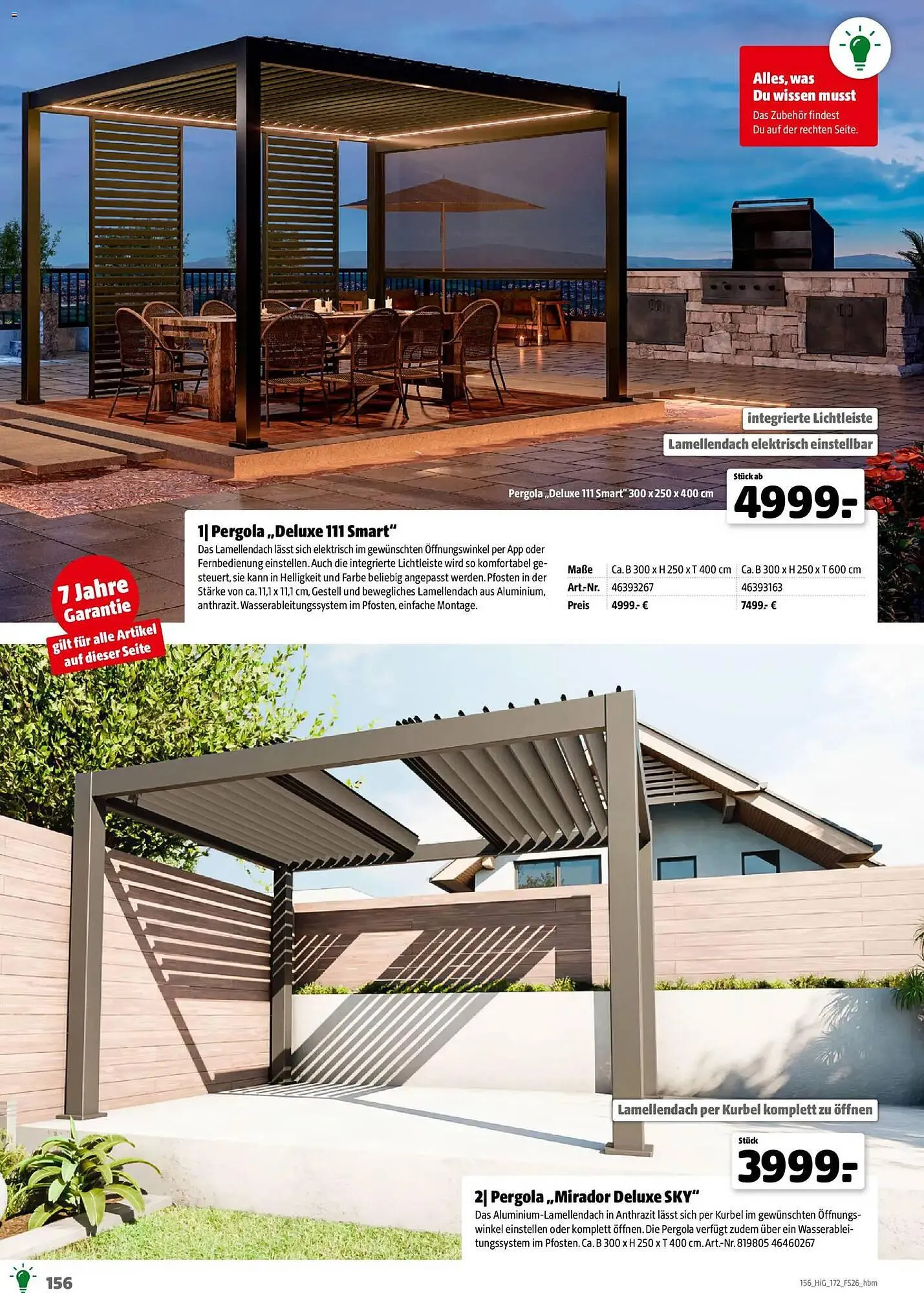 Hagebau Prospekt von 2. März bis 31. Dezember 2026 - Prospekt seite 156