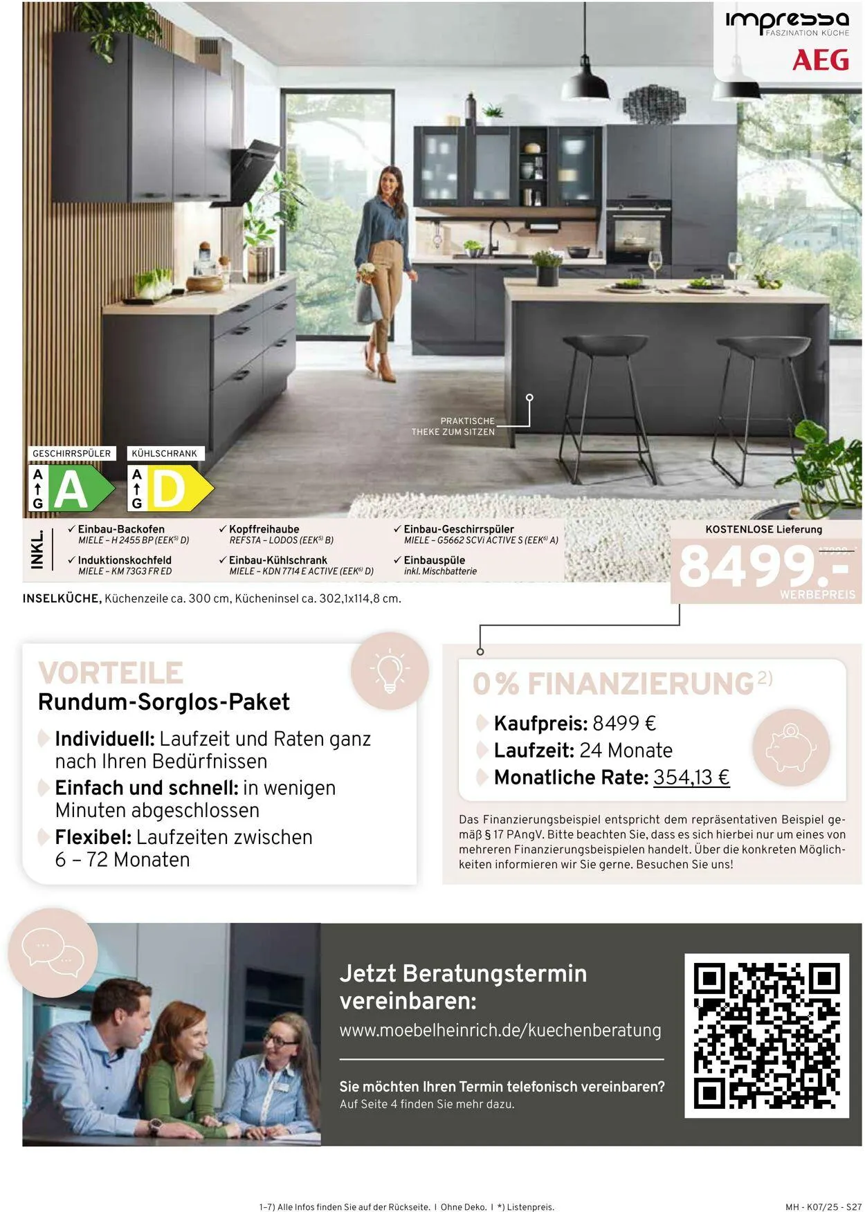 Möbel Heinrich Aktueller Prospekt von 15. September bis 16. November 2025 - Prospekt seite 27