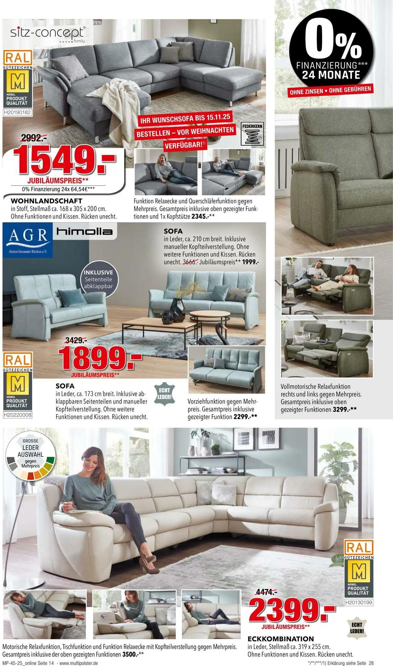 Multipolster Aktueller Prospekt von 5. November bis 19. November 2025 - Prospekt seite 14