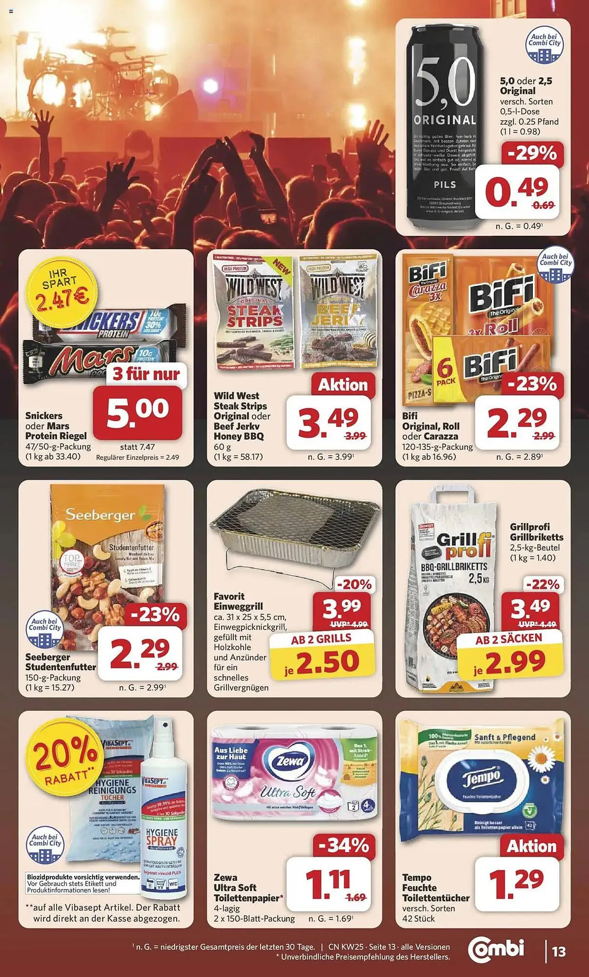 Combi Prospekt von 16. Juni bis 21. Juni 2025 - Prospekt seite 14