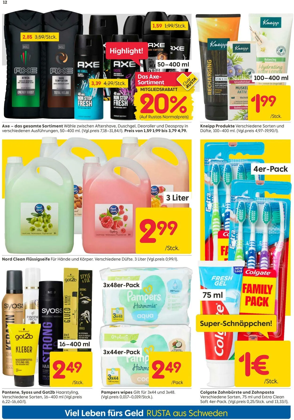 Rusta von 2. Juni bis 16. Juni 2025 - Prospekt seite 12