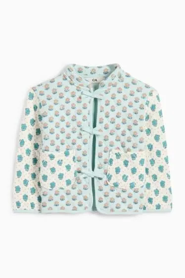 Quilted jacket - floral