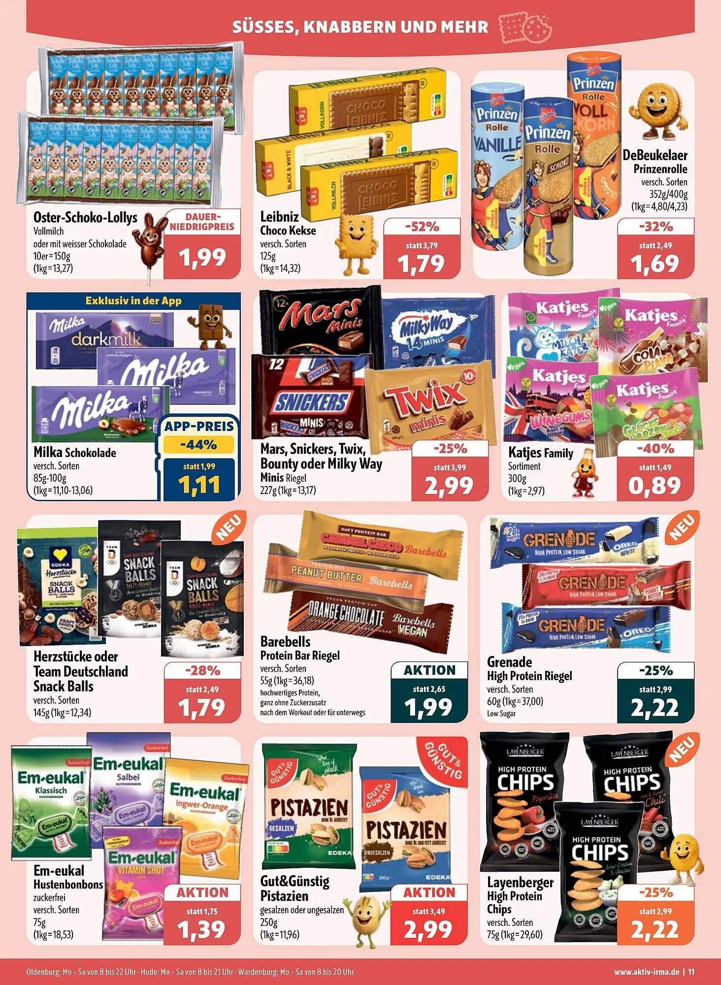Aktiv Irma Prospekt von 16. Februar bis 21. Februar 2026 - Prospekt seite 11