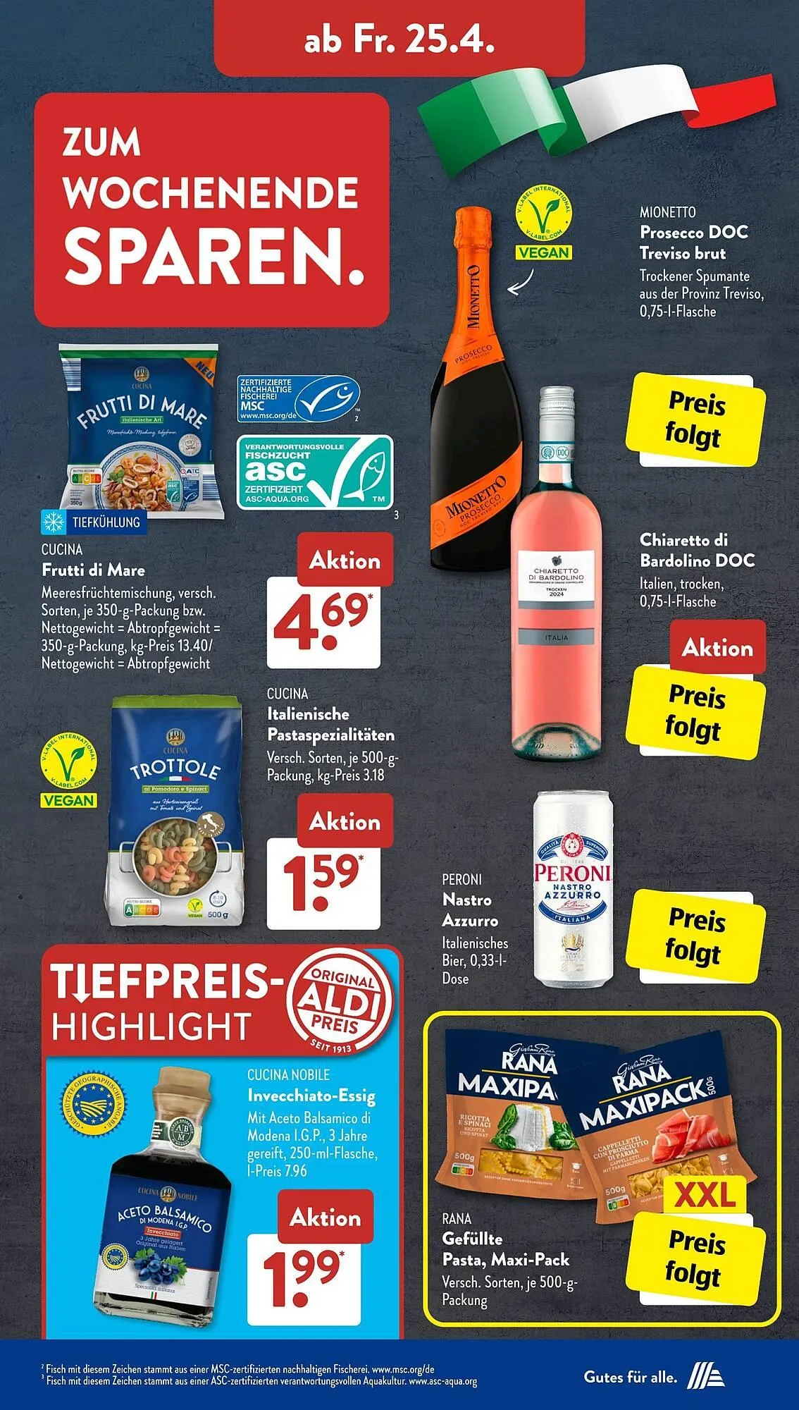 Aldi Süd Prospekt von 22. April bis 27. April 2025 - Prospekt seite 23