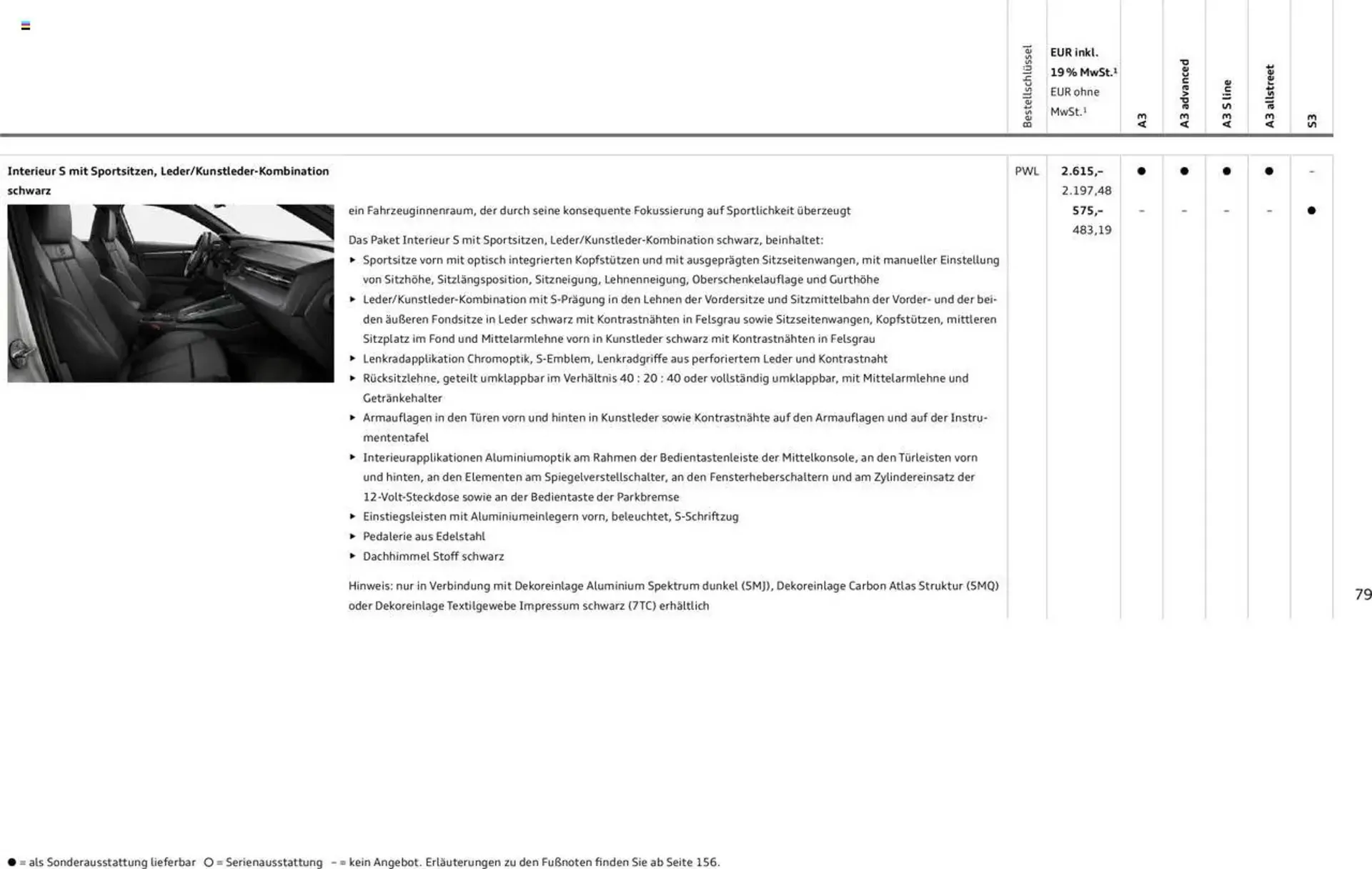 Audi Prospekt von 29. Januar bis 9. Januar 2026 - Prospekt seite 78