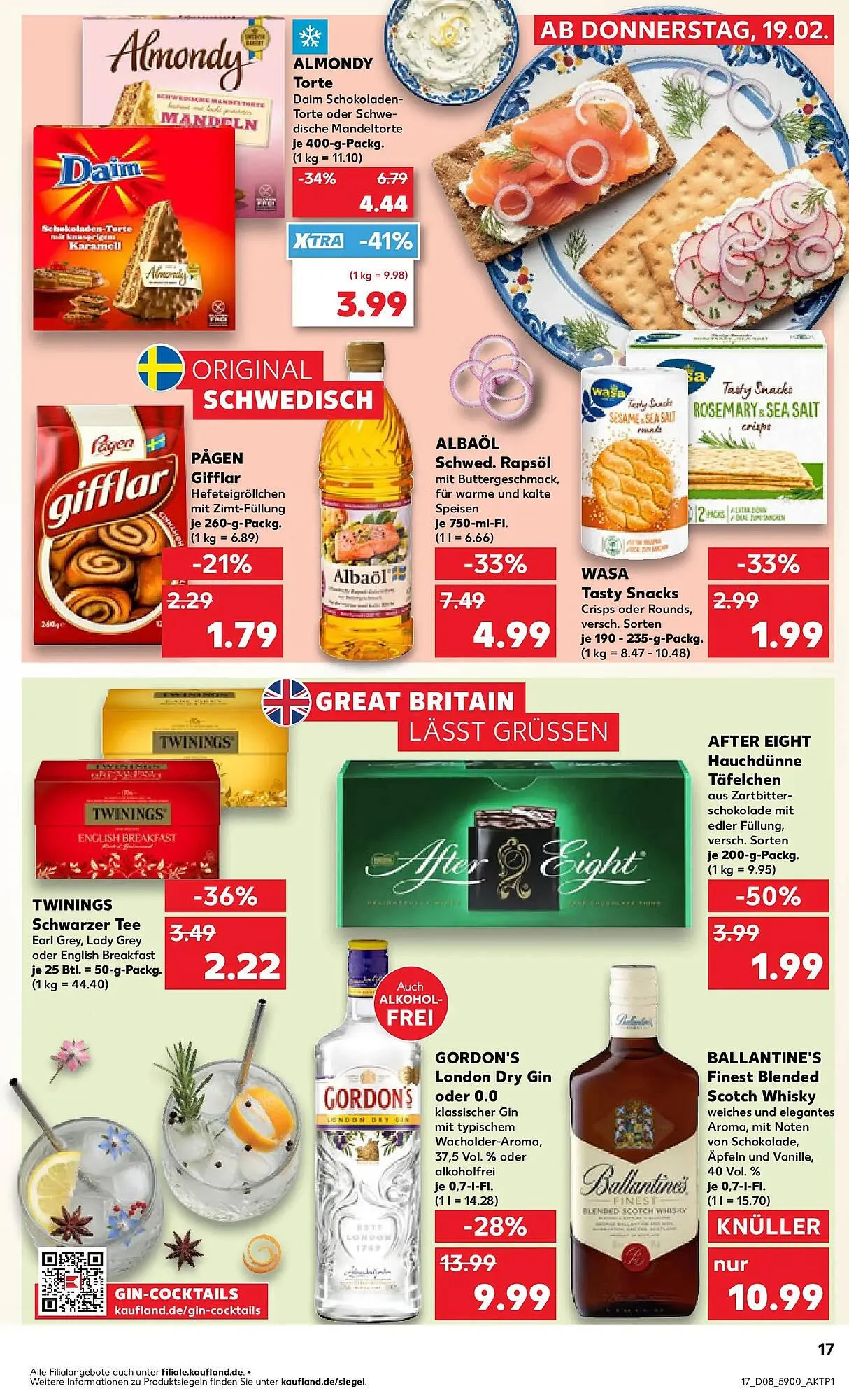 Kaufland Prospekt von 22. Februar bis 25. Februar 2026 - Prospekt seite 17