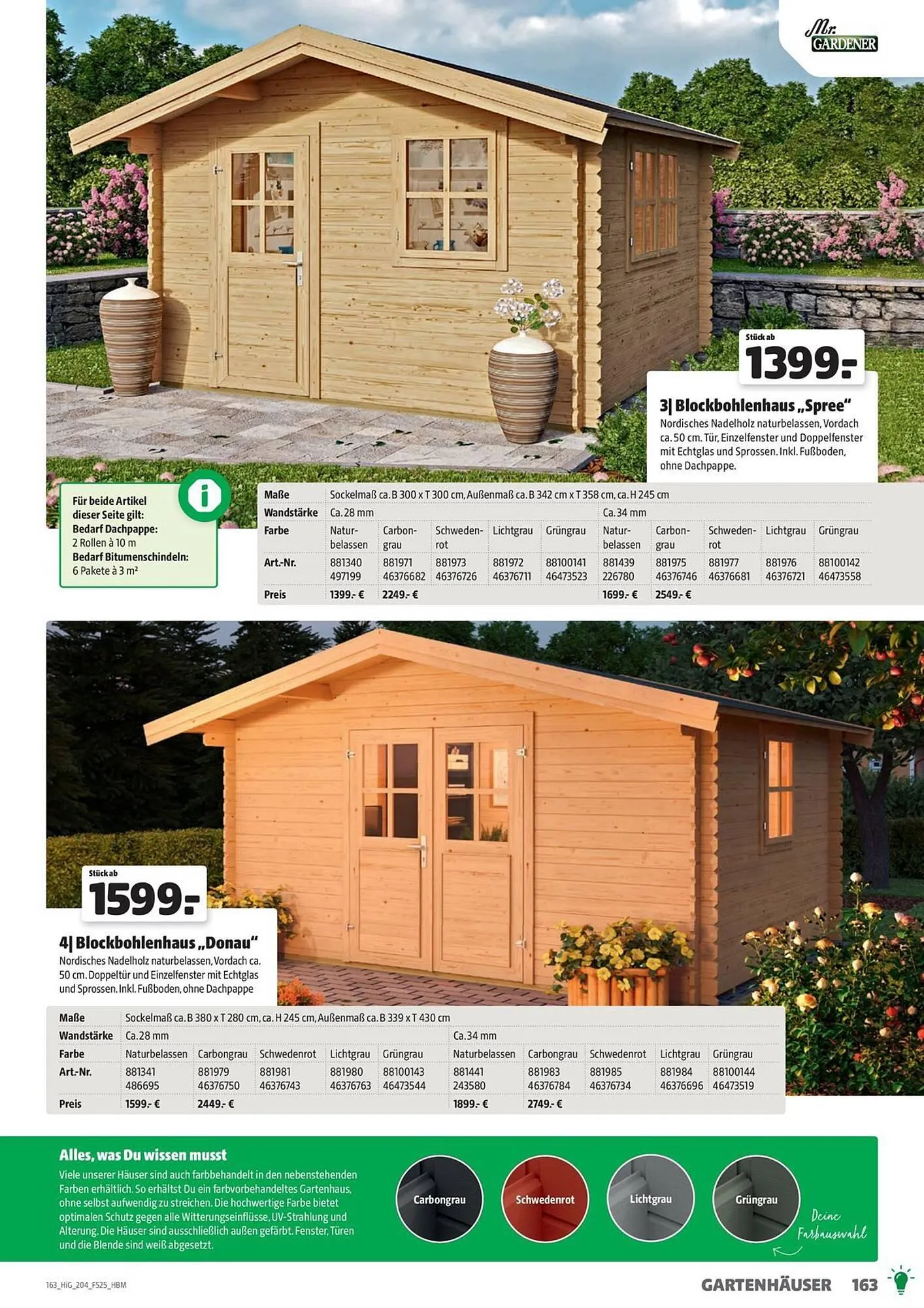 Hagebau Prospekt von 19. September bis 31. Dezember 2025 - Prospekt seite 163