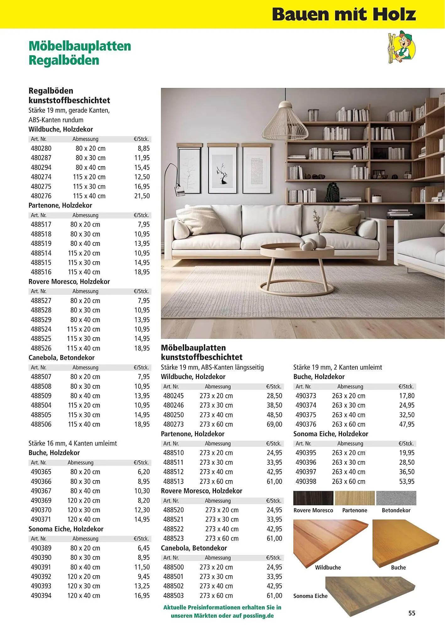 Holz Possling Prospekt von 2. Mai bis 31. Juli 2025 - Prospekt seite 55