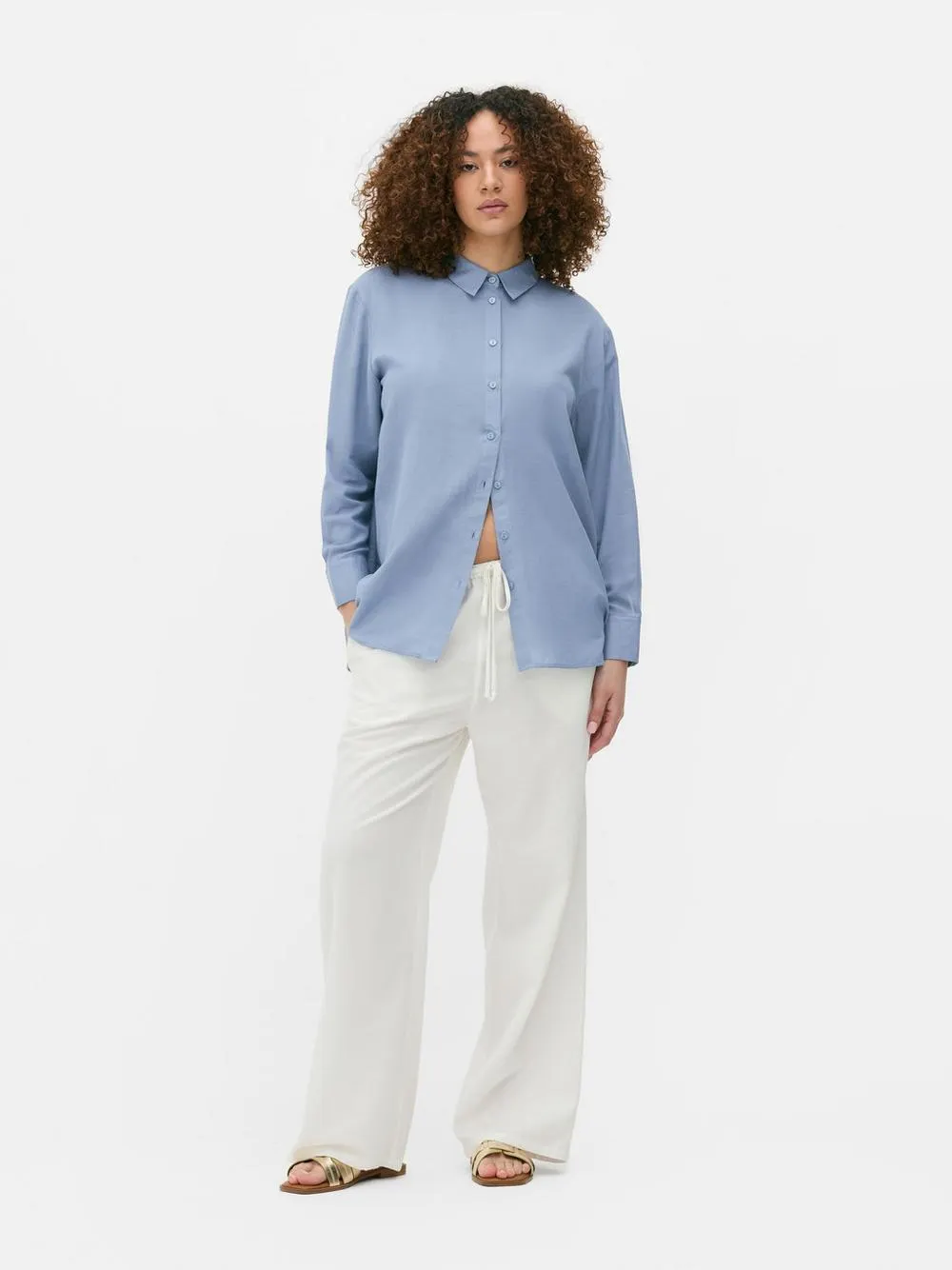 Hemd aus Baumwollmischung