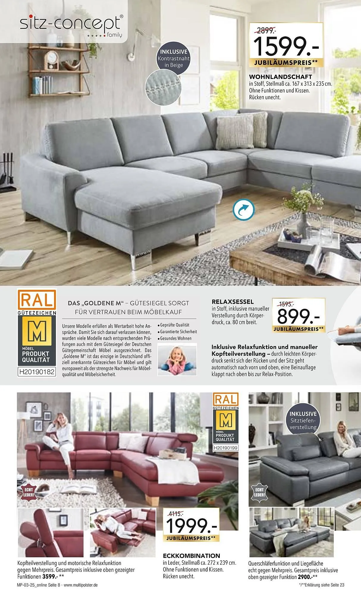 Multipolster Prospekt von 15. Januar bis 31. Januar 2025 - Prospekt seite 8