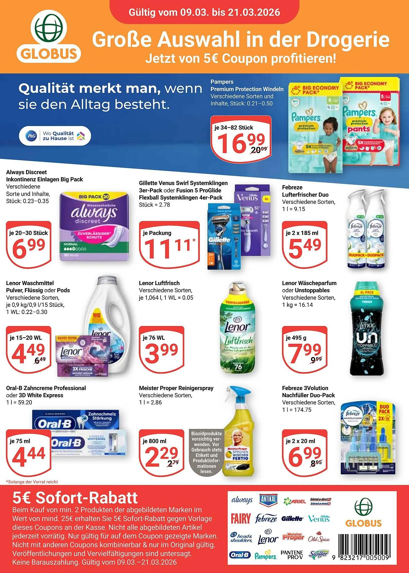 Globus Prospekt von 9. März bis 14. März 2026 - Prospekt seite 2