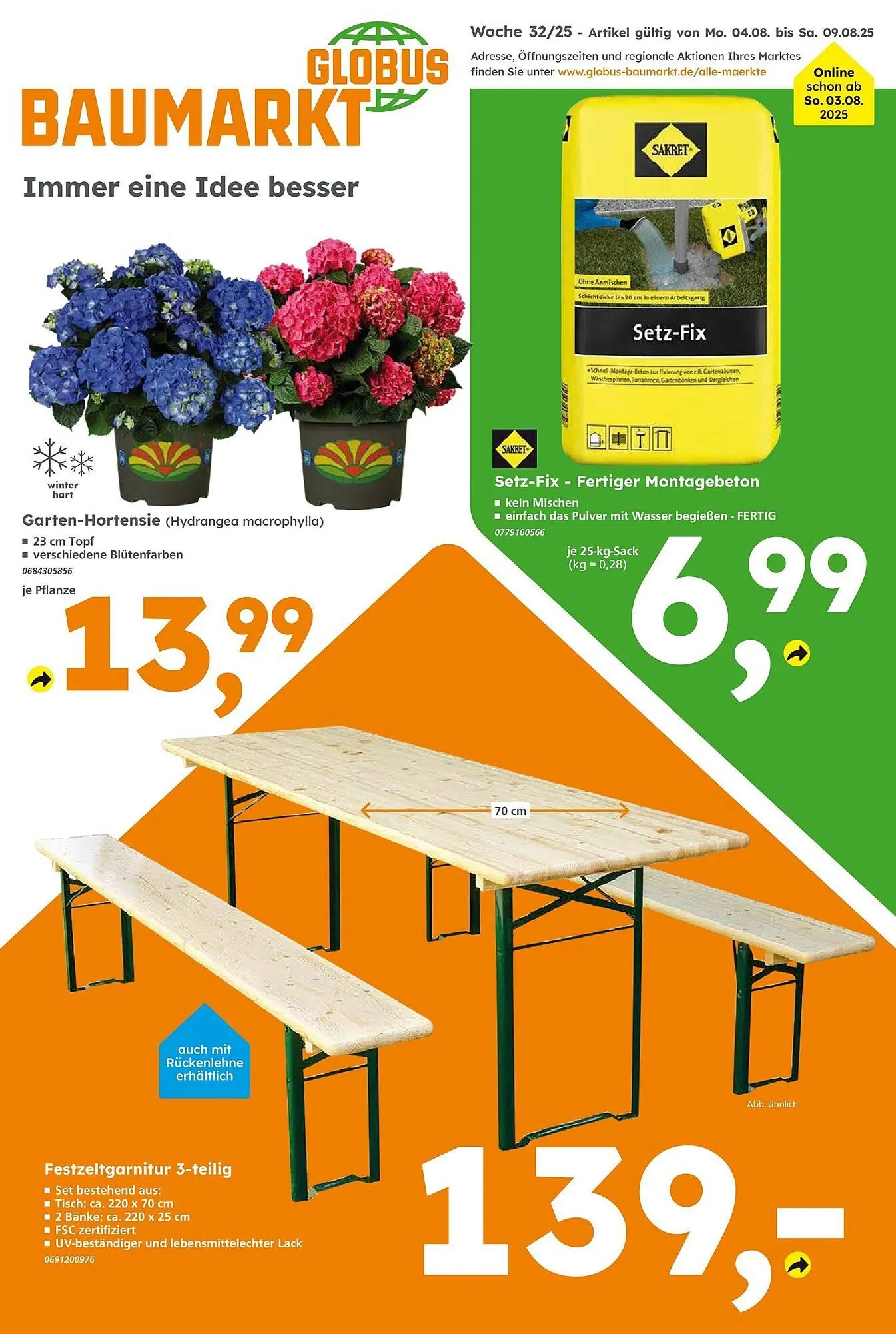 Globus Baumarkt Prospekt - 1