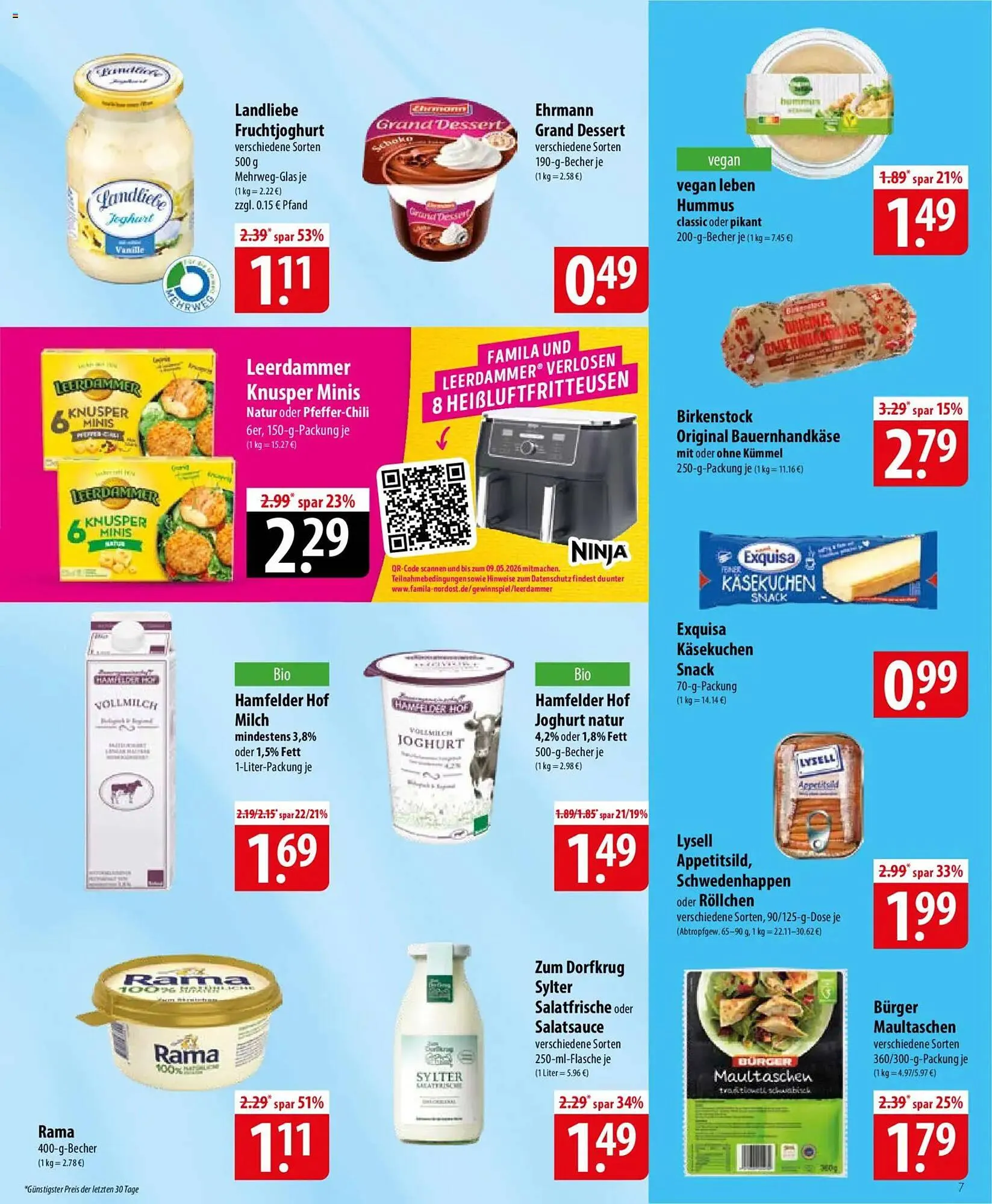 Famila Nord Ost Prospekt von 27. April bis 2. Mai 2026 - Prospekt seite 7