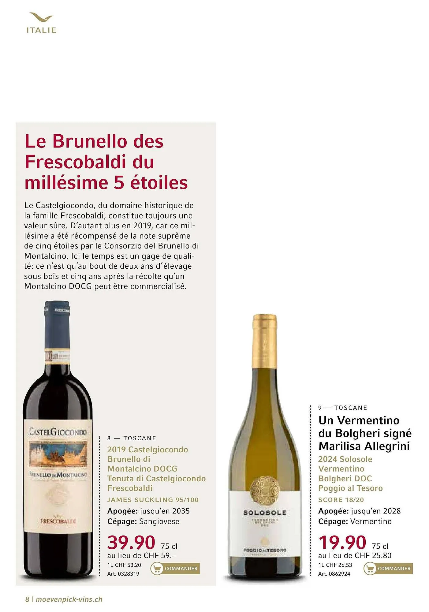 Mövenpick Wein Prospekt von 29. April bis 3. Mai 2025 - Prospekt seite 8