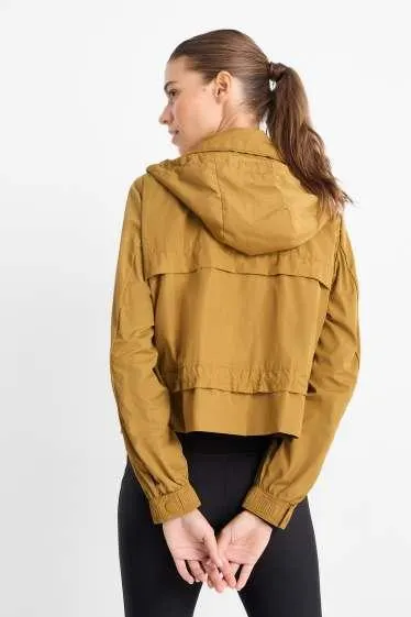 Jacket with hood - water-repellent