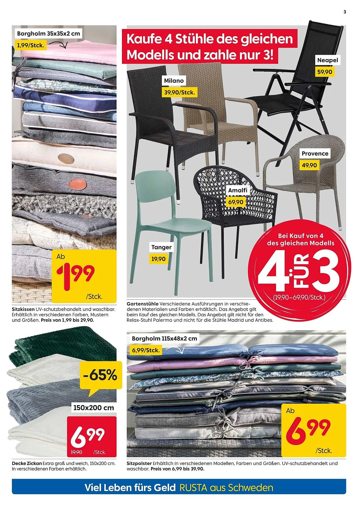 Rusta Prospekt von 31. Mai bis 6. Juni 2025 - Prospekt seite 3