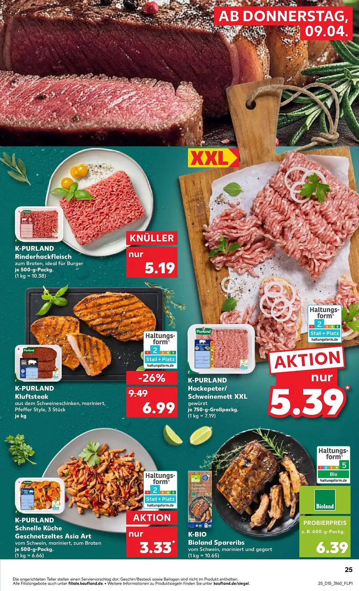 Kaufland Prospekt von 9. April bis 15. April 2026 - Prospekt seite 25