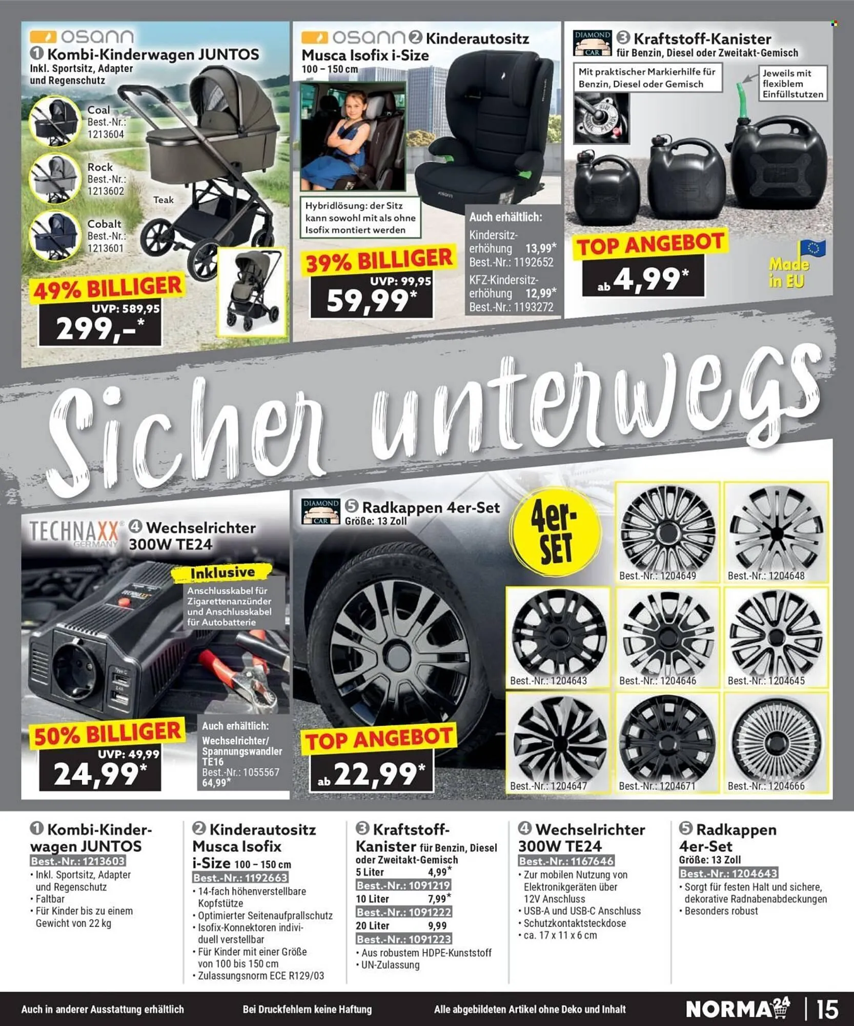 Norma Prospekt von 1. September bis 30. September 2025 - Prospekt seite 15