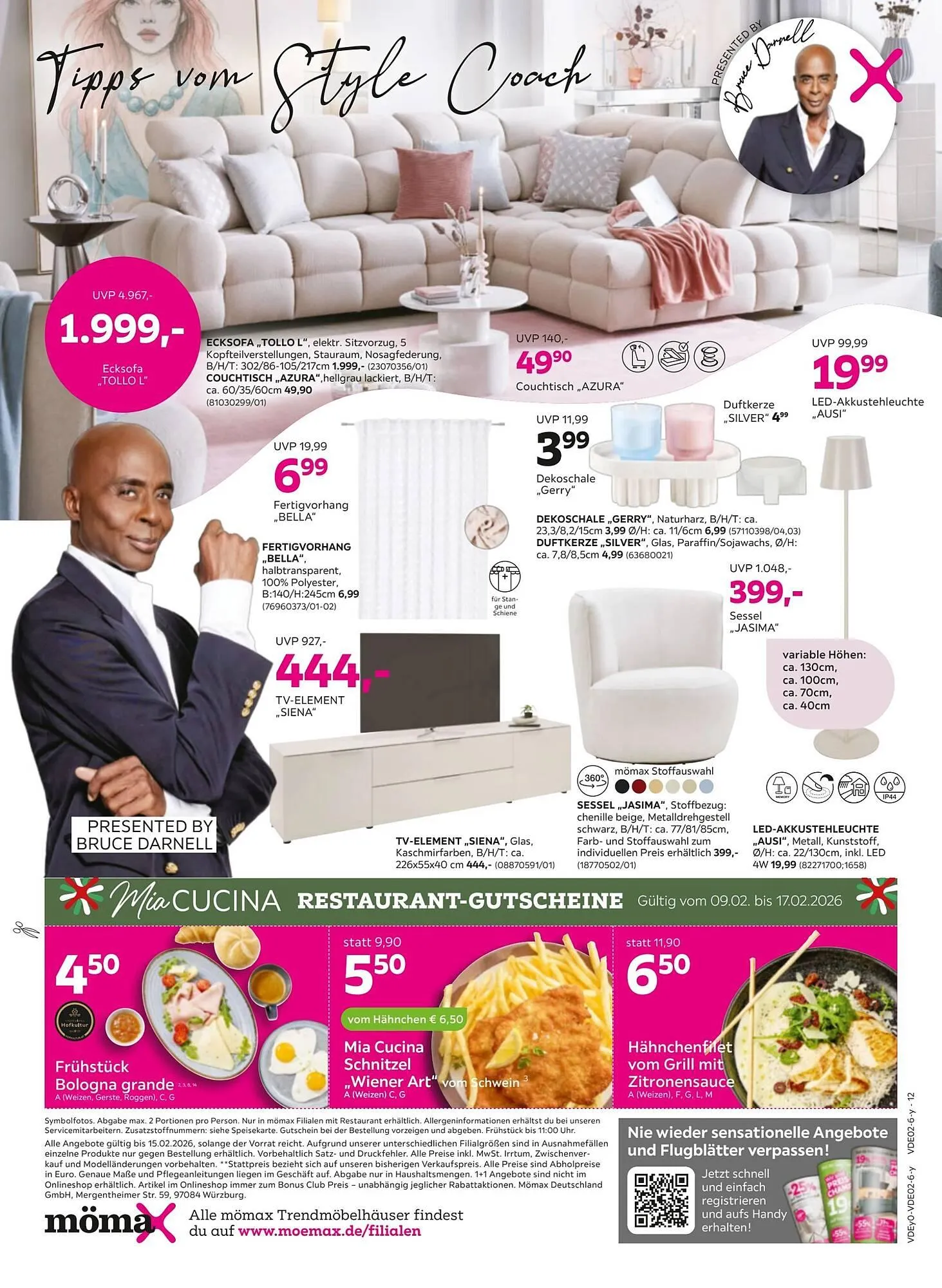 Mömax Prospekt von 9. Februar bis 16. Februar 2026 - Prospekt seite 12