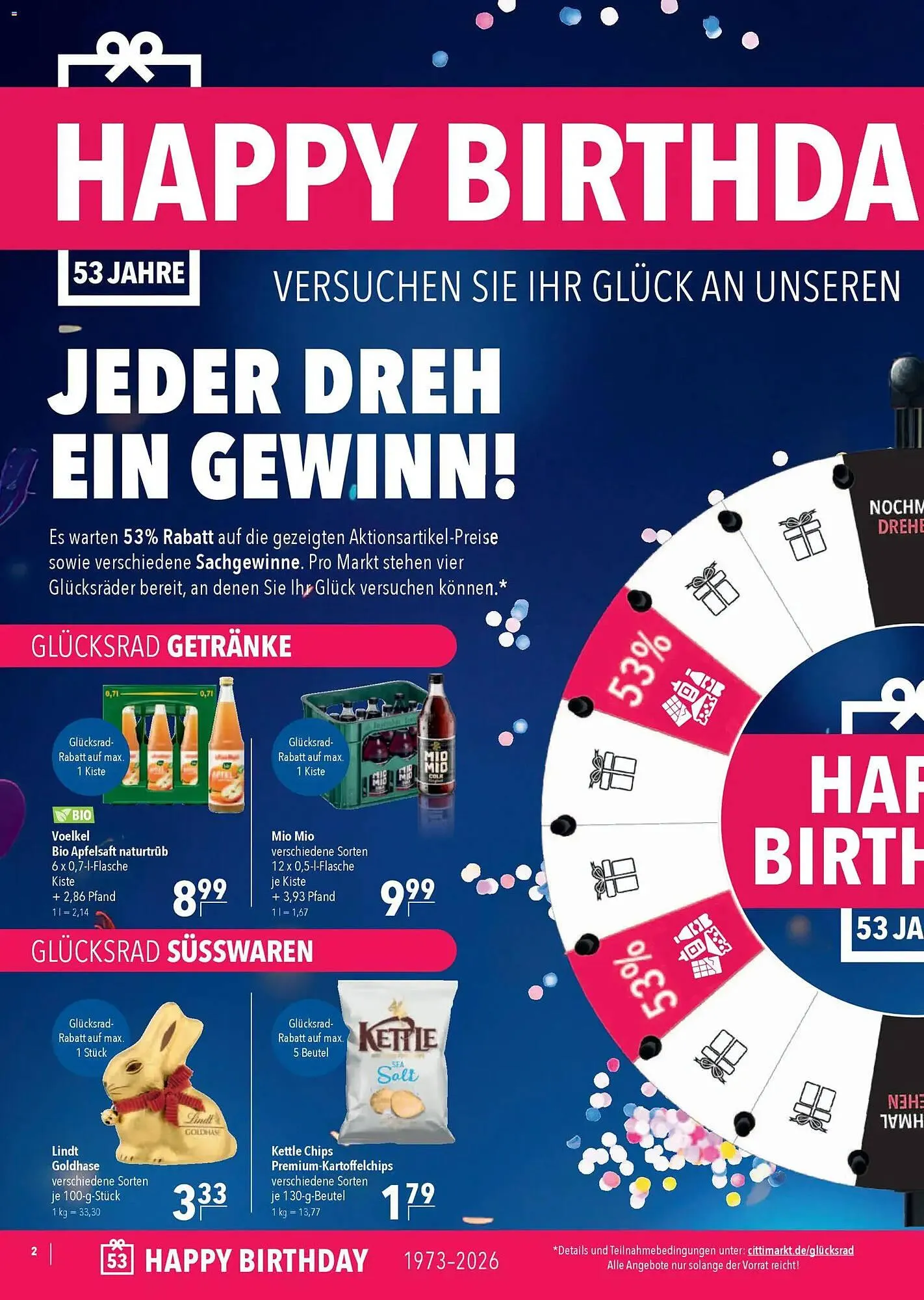 CITTI Markt Prospekt von 18. März bis 24. März 2026 - Prospekt seite 2