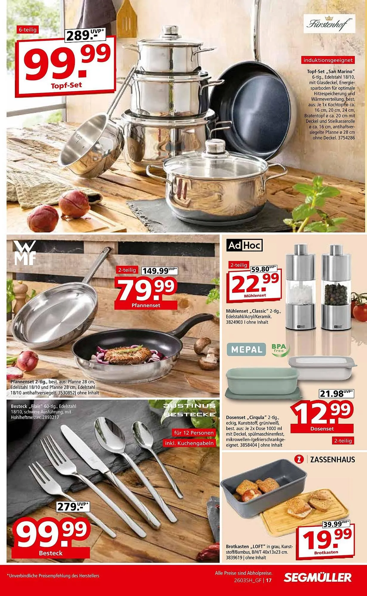 Segmüller Prospekt von 14. März bis 28. März 2026 - Prospekt seite 21