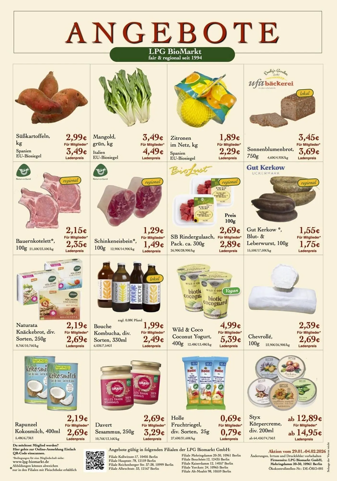 LPG Biomarkt Prospekt von 29. Januar bis 4. Februar 2026 - Prospekt seite 2