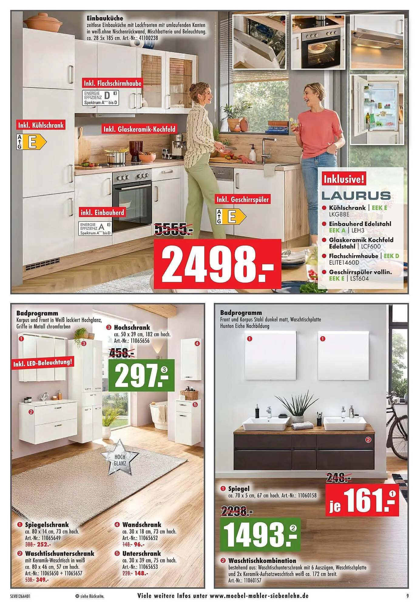 Möbel Mahler Katalog von 21. Januar bis 3. Februar 2026 - Prospekt seite 9