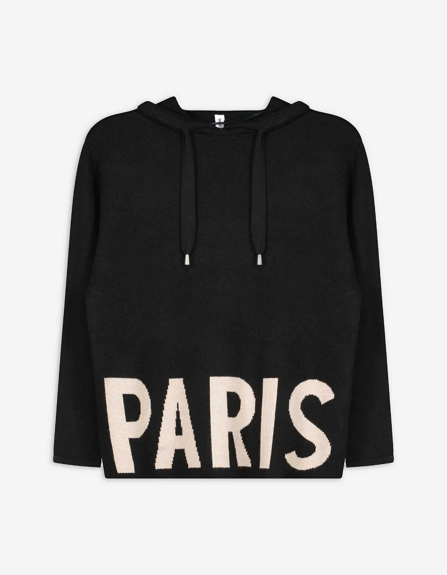 Pullover - Schriftzug - schwarz