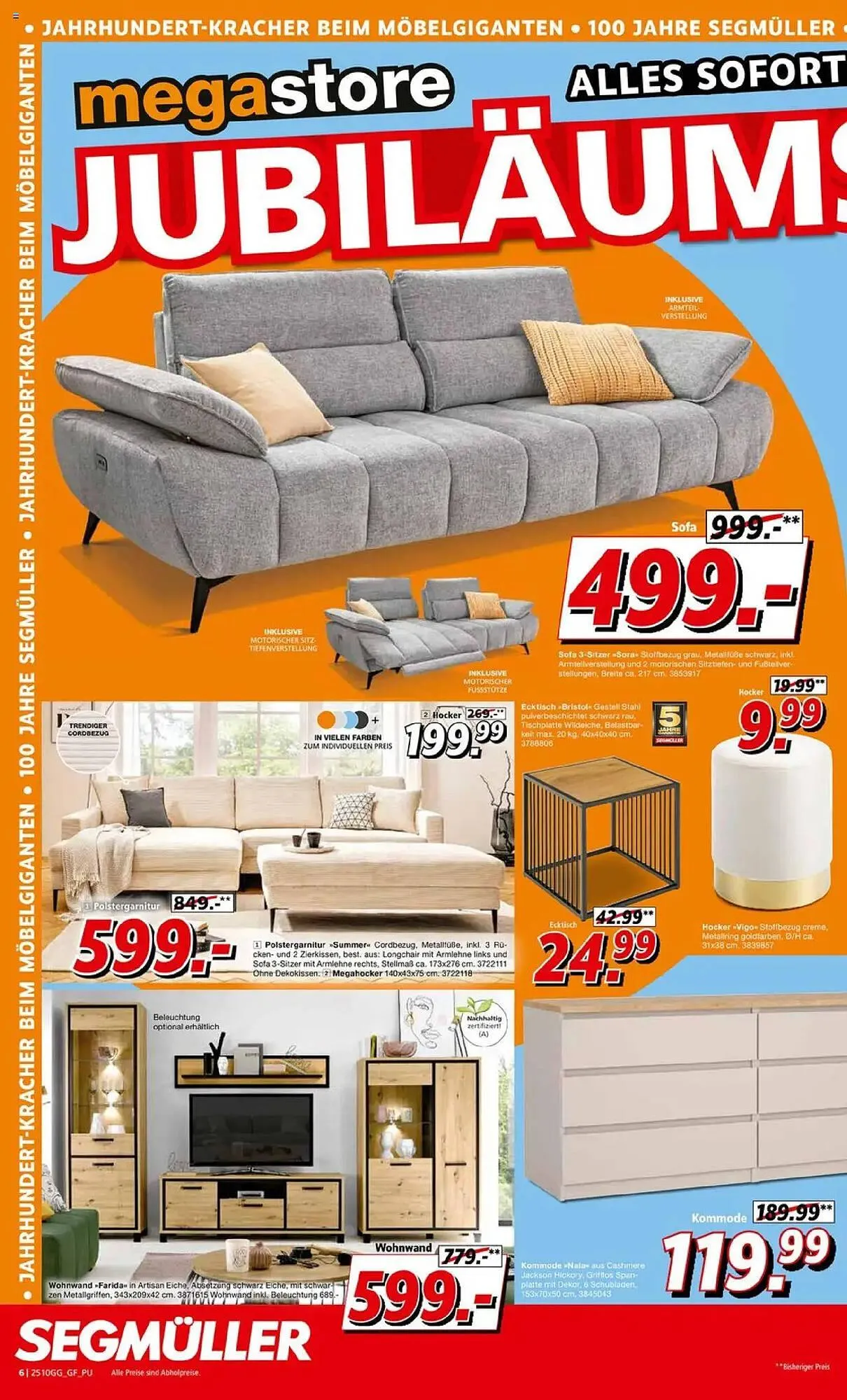 Segmüller Prospekt von 20. September bis 11. Oktober 2025 - Prospekt seite 6