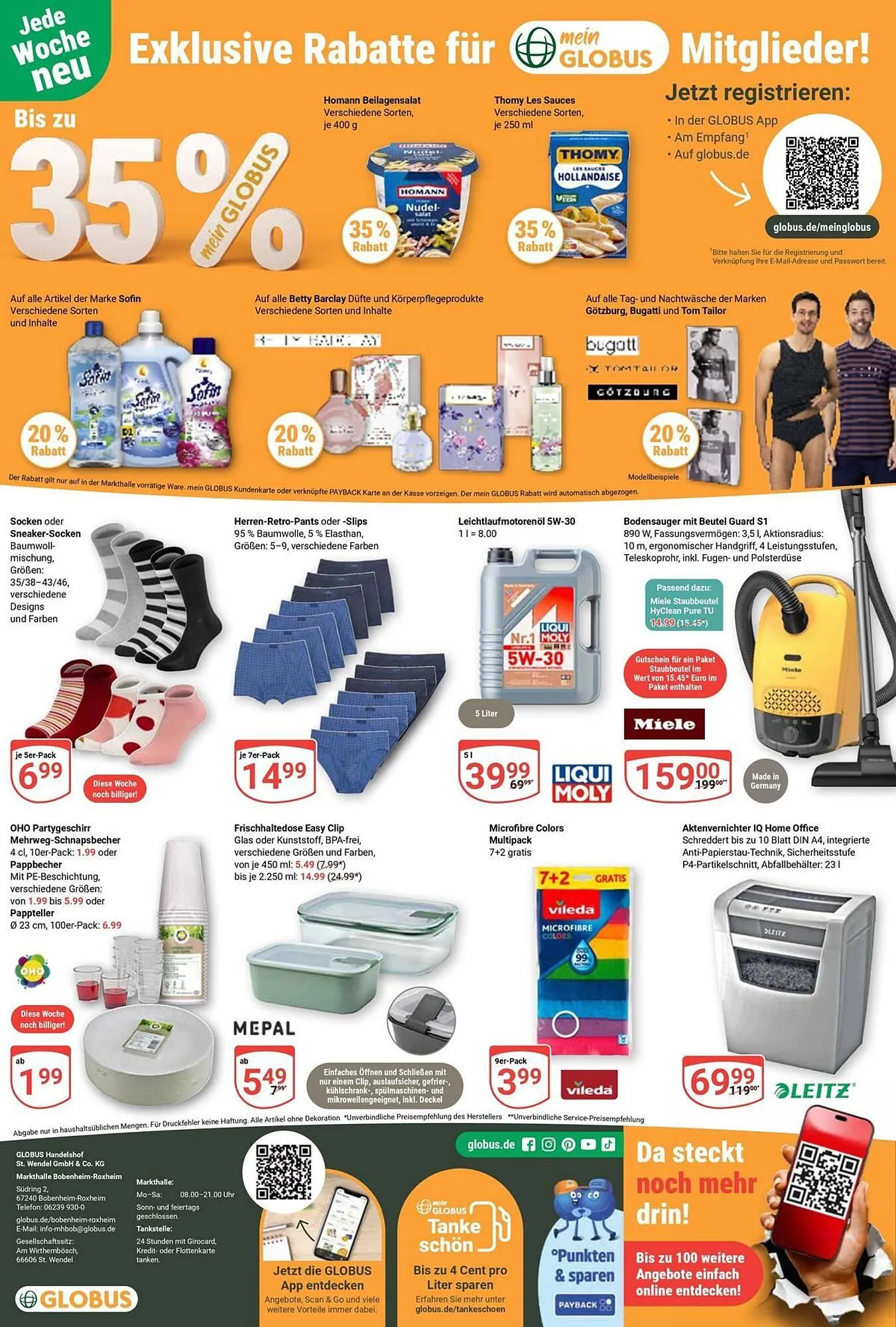 Globus Prospekt von 28. April bis 3. Mai 2025 - Prospekt seite 23