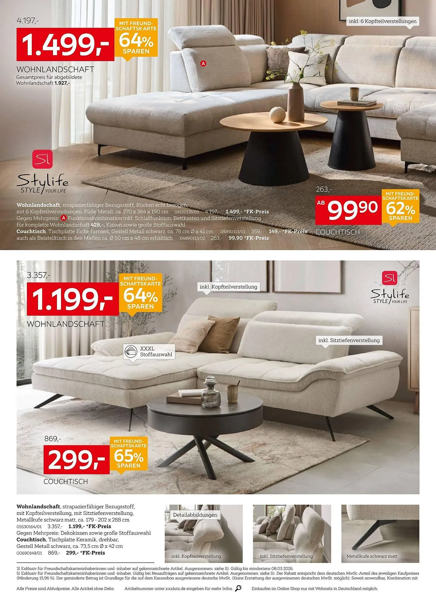 XXXLutz Prospekt von 23. Februar bis 1. März 2026 - Prospekt seite 10