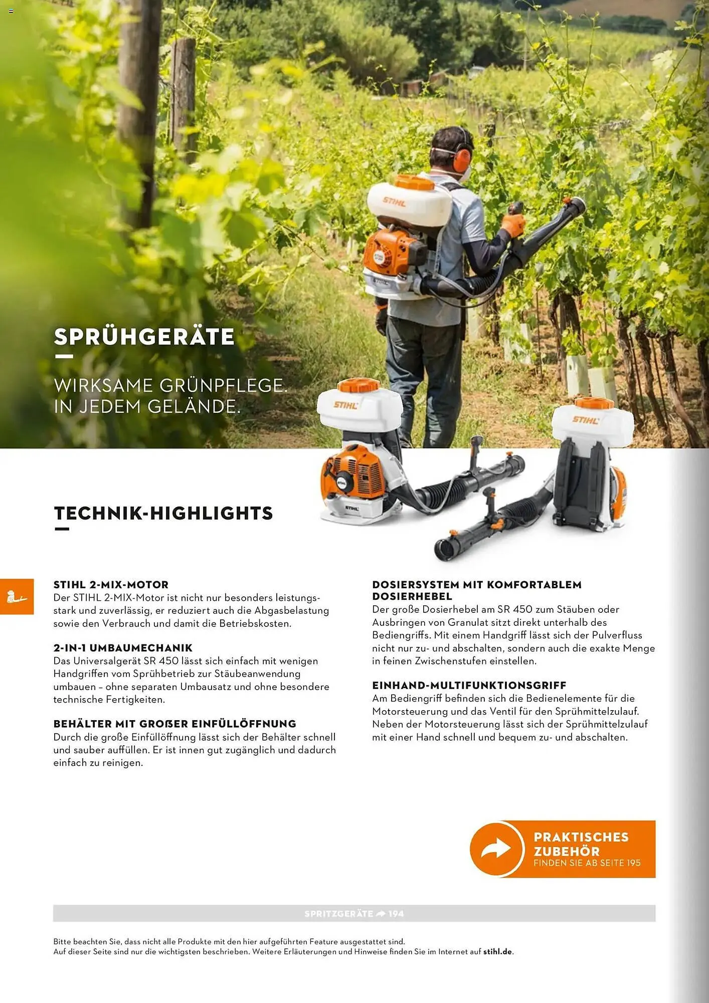 STIHL Prospekt von 1. Januar bis 31. Dezember 2026 - Prospekt seite 194